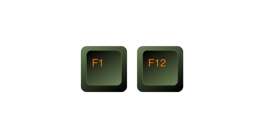 F1-F12-Keys